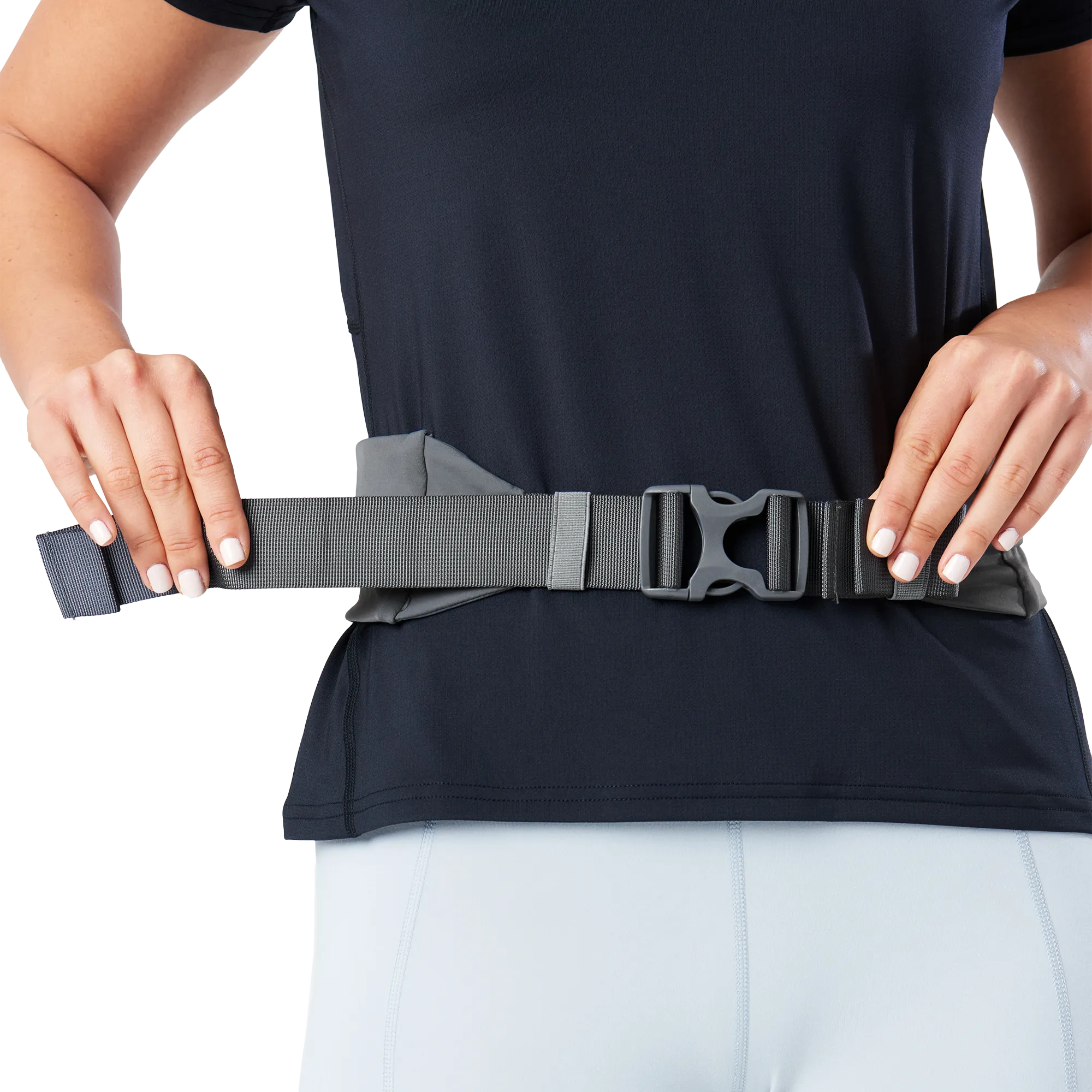 Nathan Adjustable Fit Zipster 2.0 Storage Belt