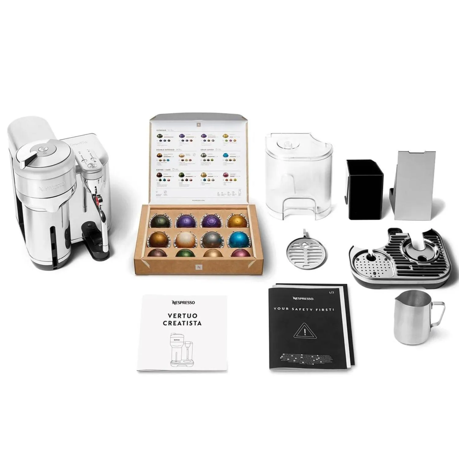 Nespresso Vertuo Creatista by Breville, Black Stainless #BVE850BST1BNA1