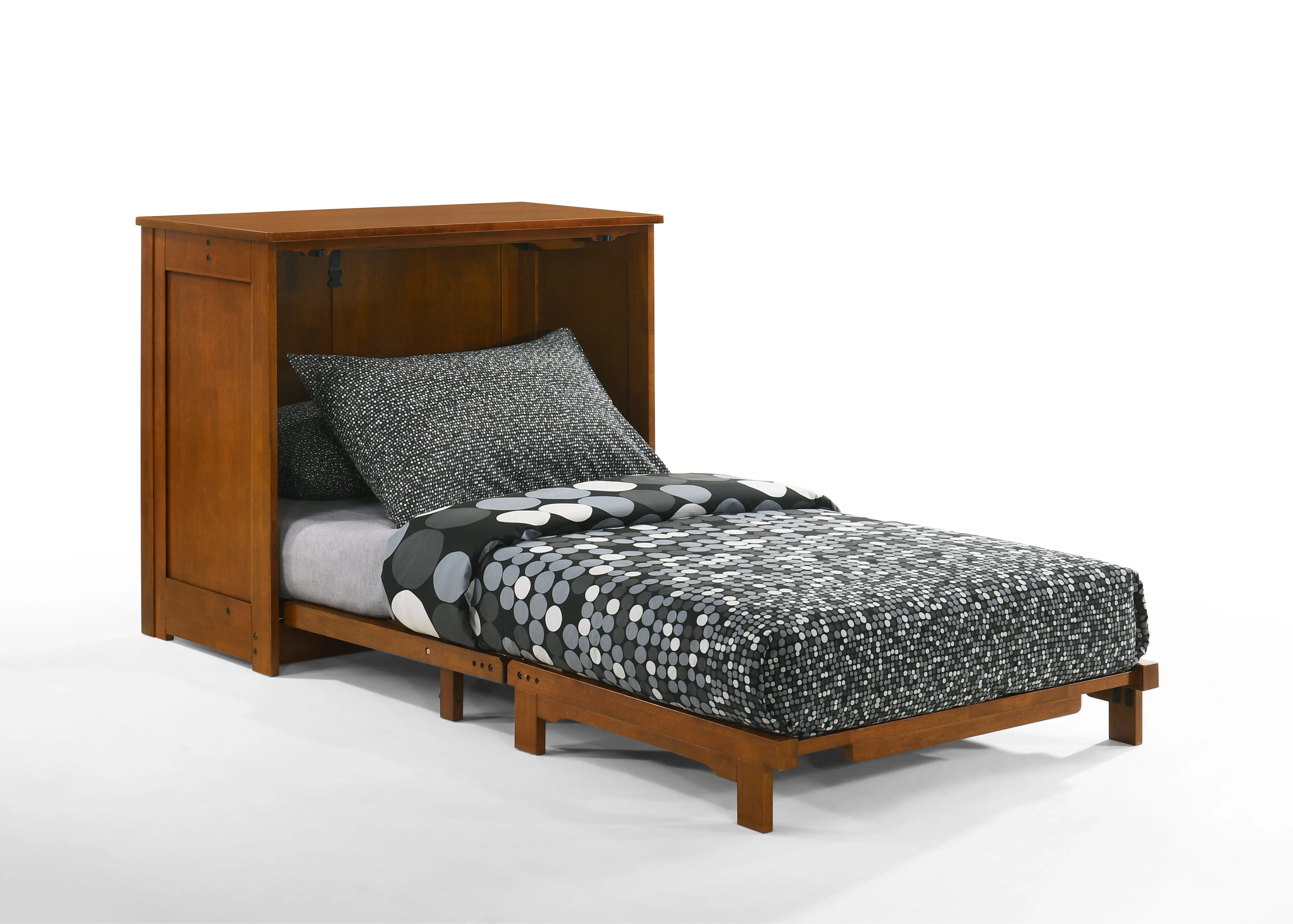 Night and Day Furniture - Orion Cabinet Murphy Bed with Mattress in Full or Twin