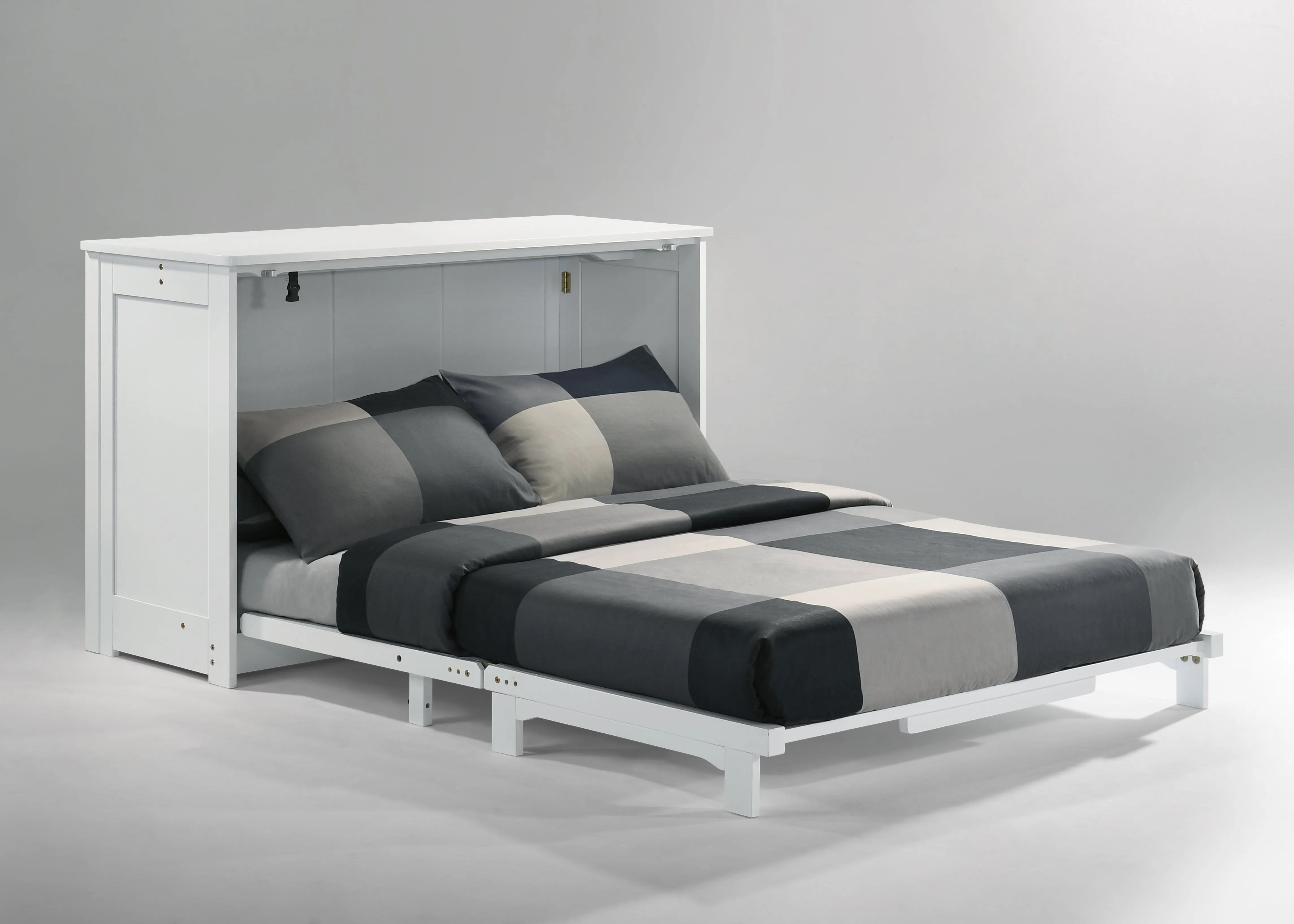 Night and Day Furniture - Orion Cabinet Murphy Bed with Mattress in Full or Twin