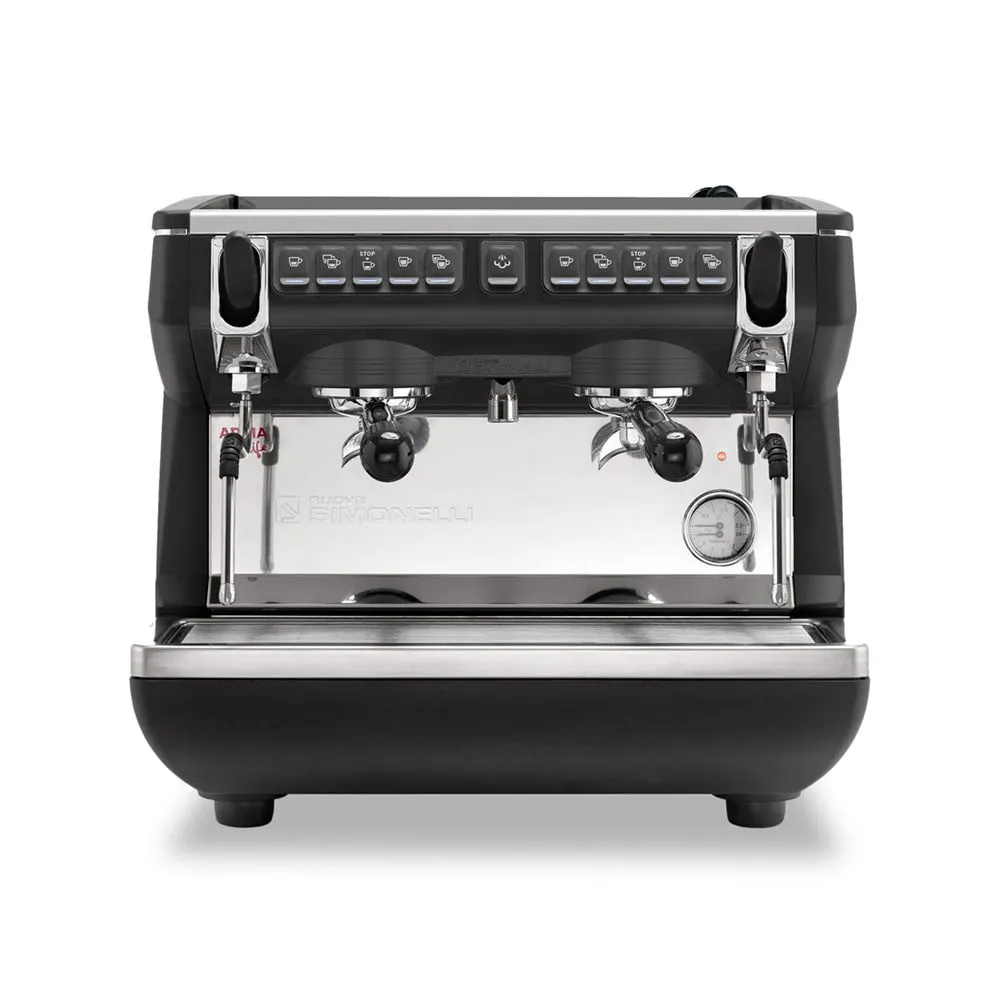 Nuova Simonelli Appia Life Compact 2 Group Volumetric Espresso Machine - 220v w/ Autosteam