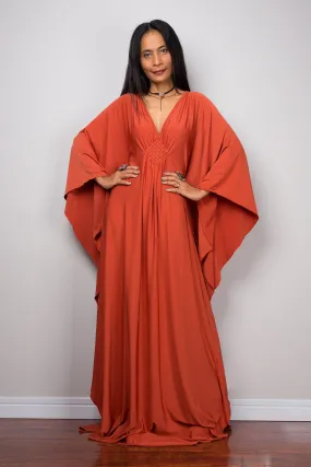 Orange kaftan