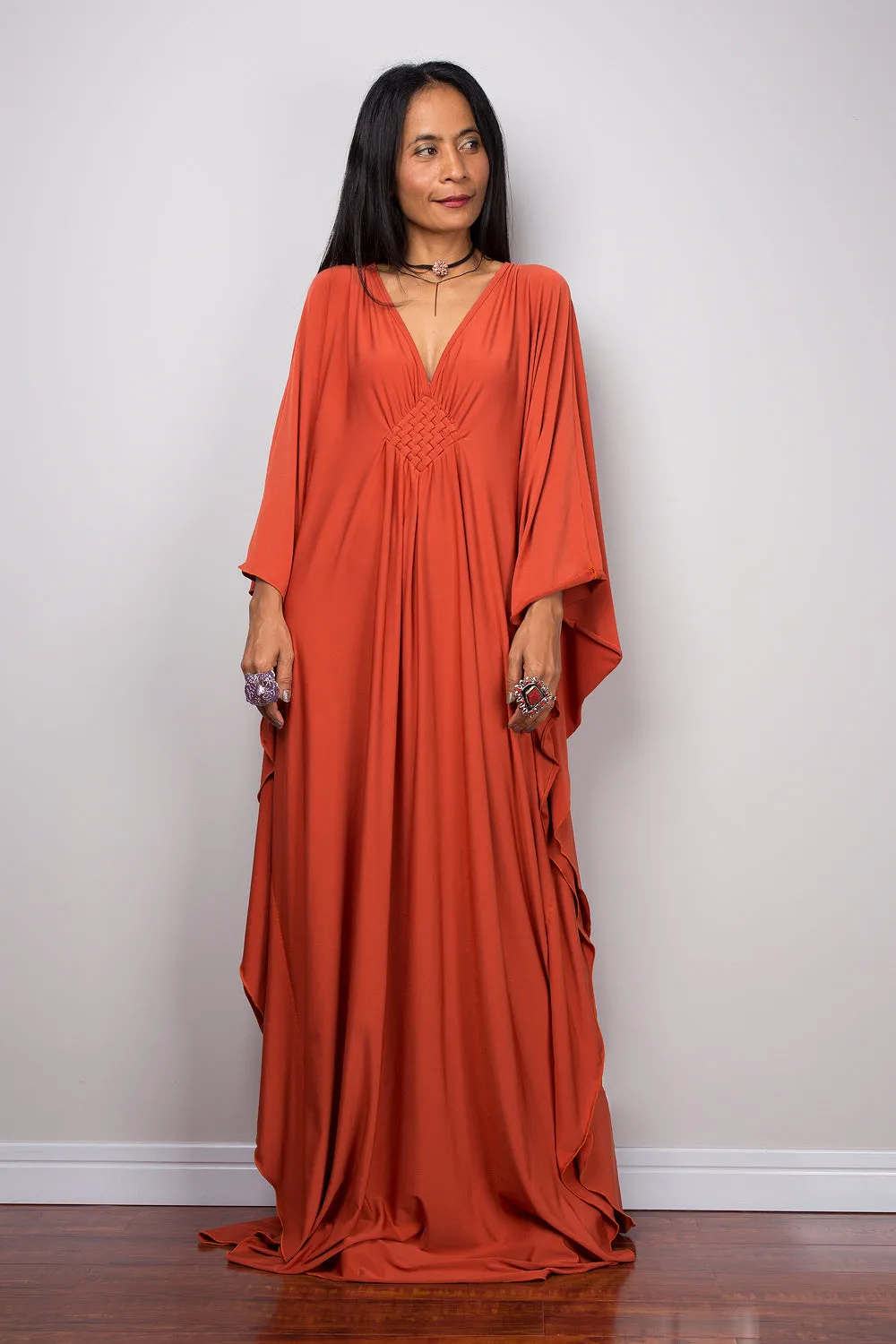 Orange kaftan