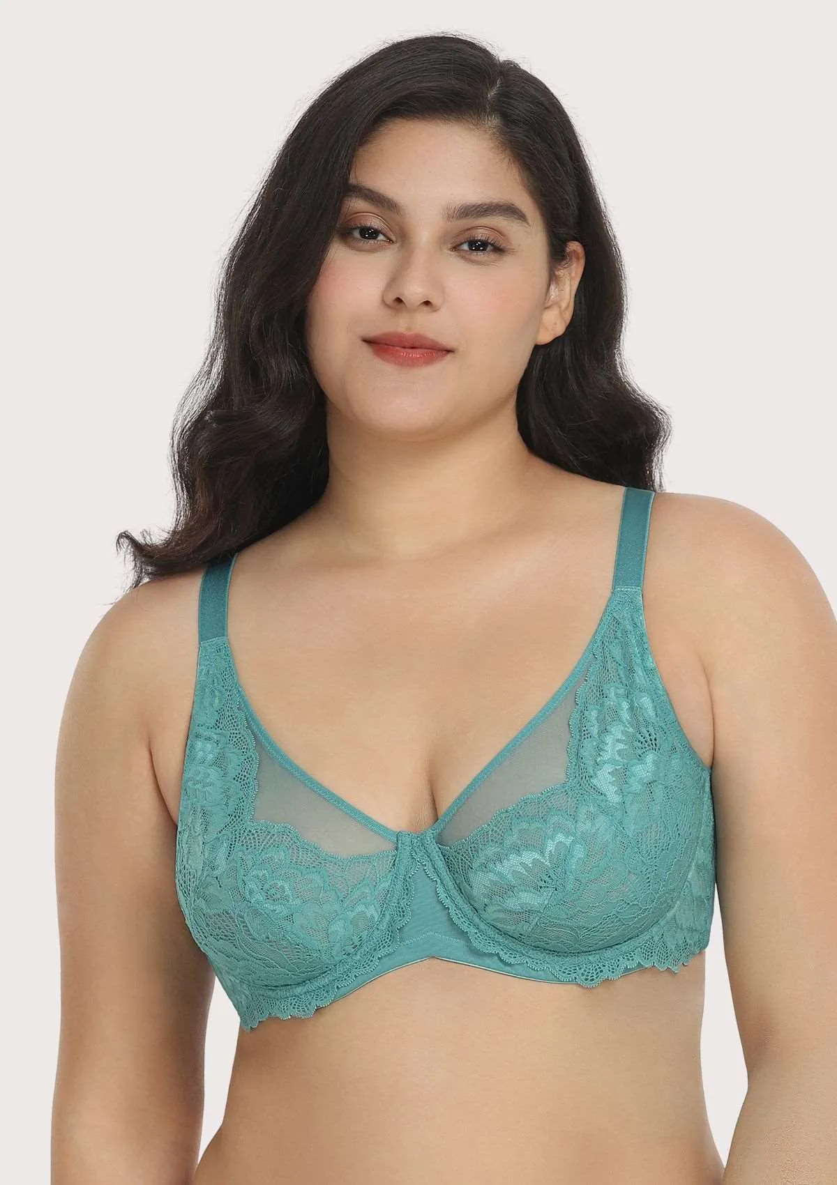 Paeonia Lace Underwire Bra