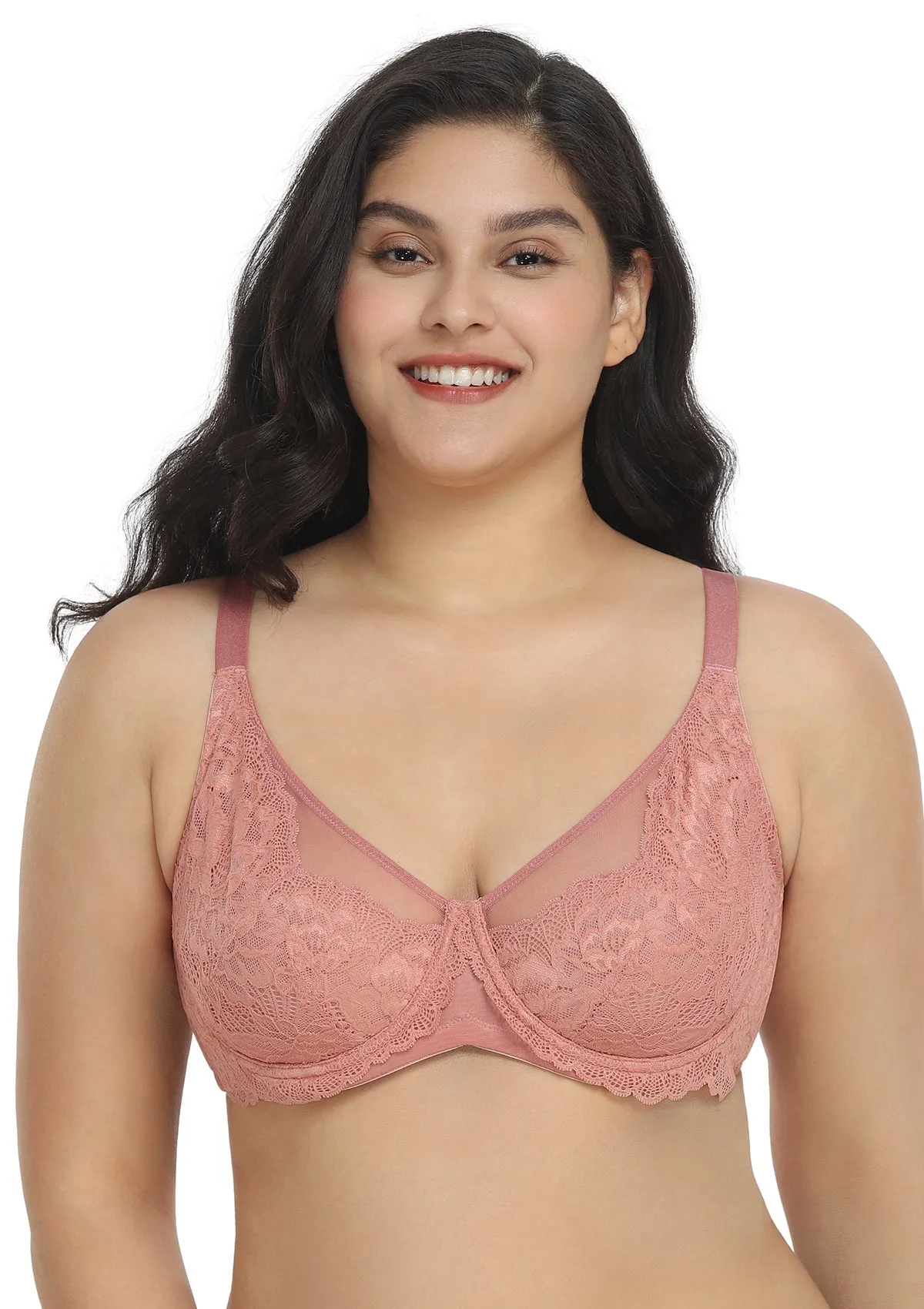 Paeonia Lace Underwire Bra