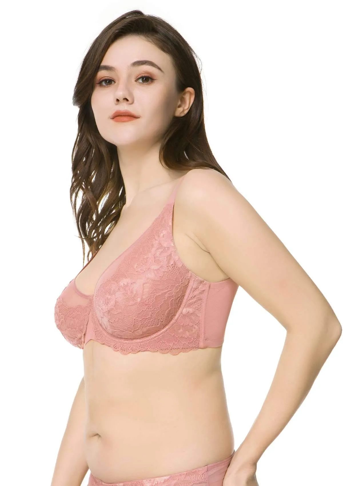 Paeonia Lace Underwire Bra