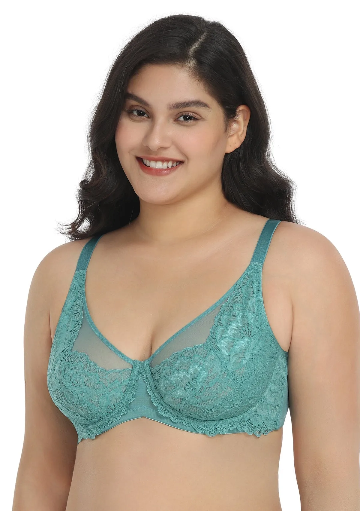 Paeonia Lace Underwire Bra