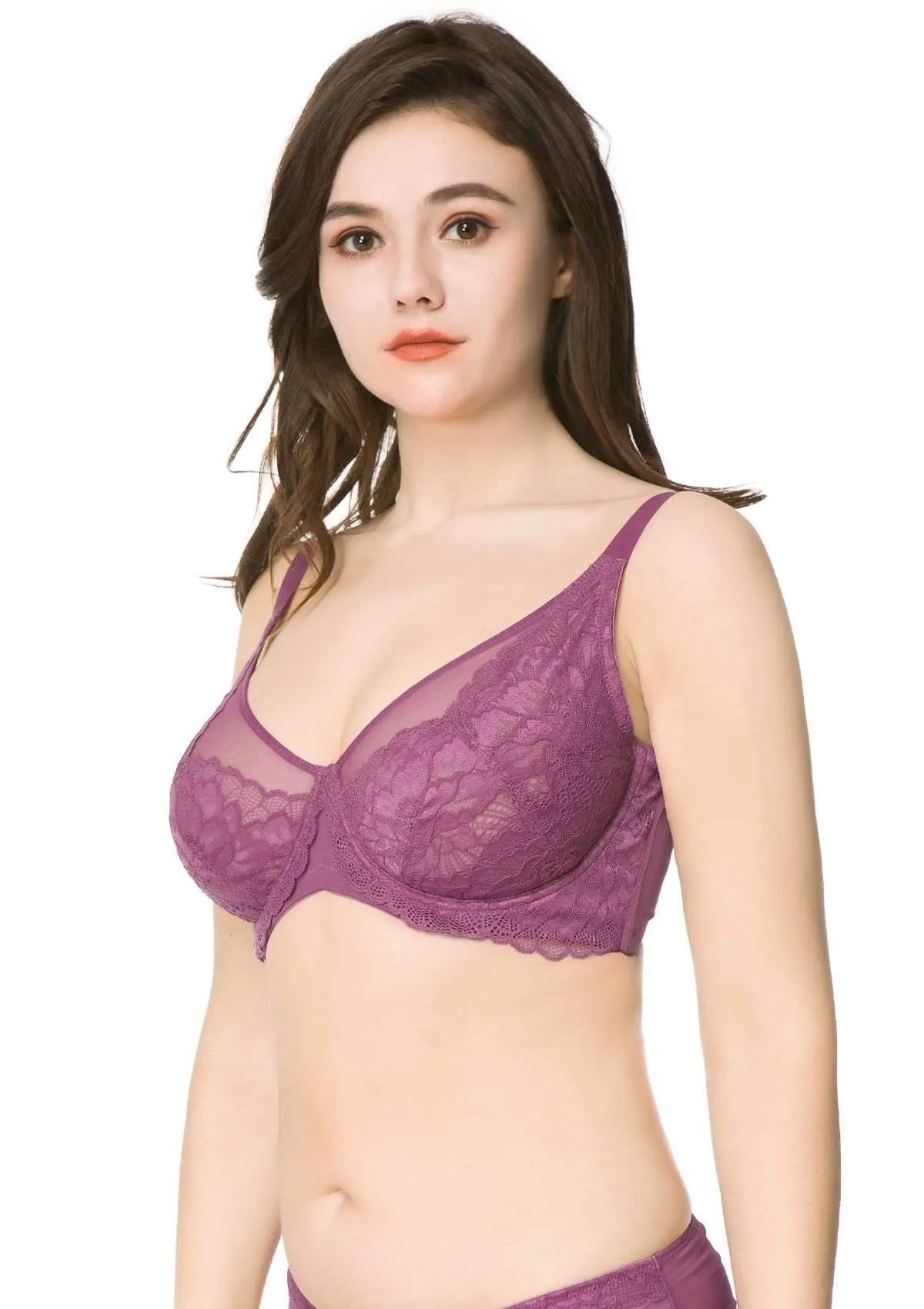 Paeonia Lace Underwire Bra