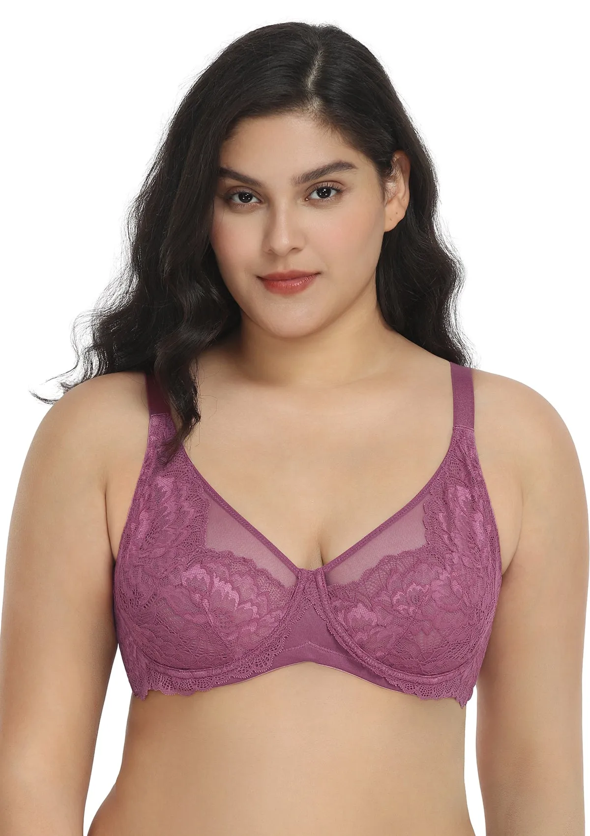 Paeonia Lace Underwire Bra