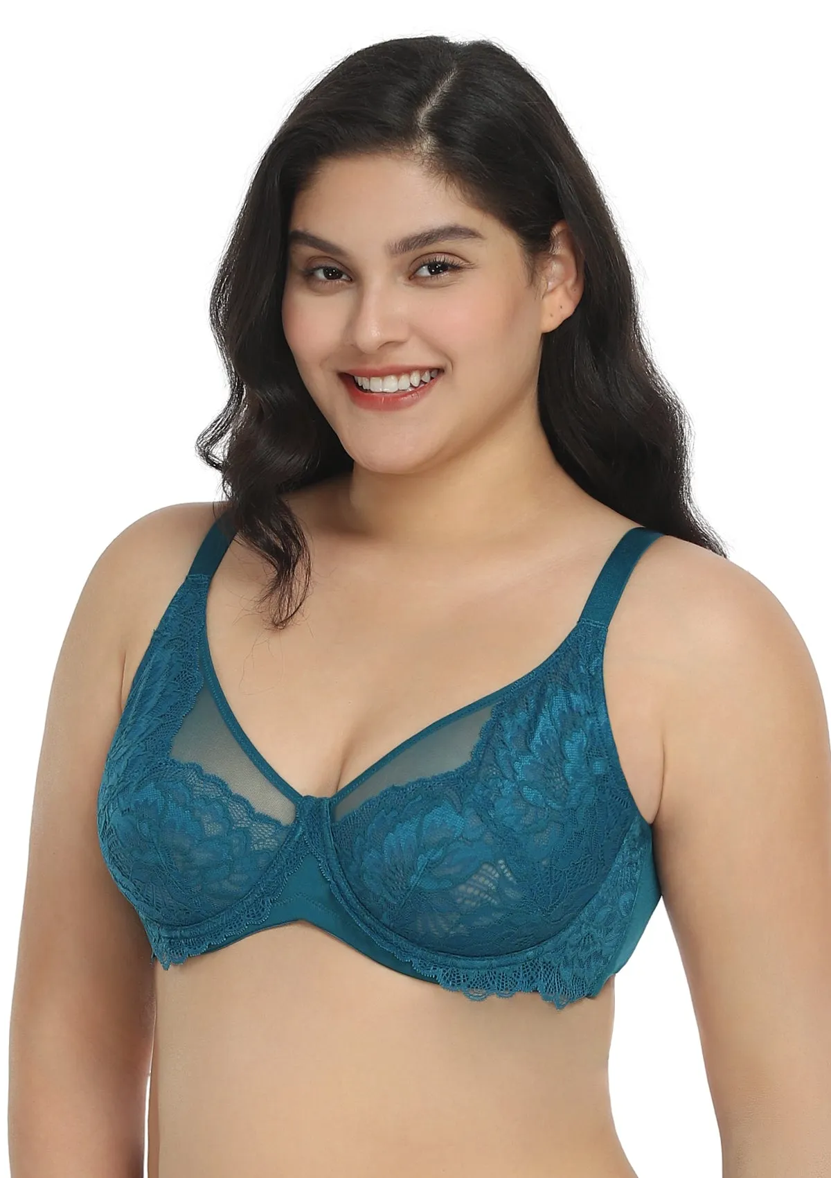 Paeonia Lace Underwire Bra