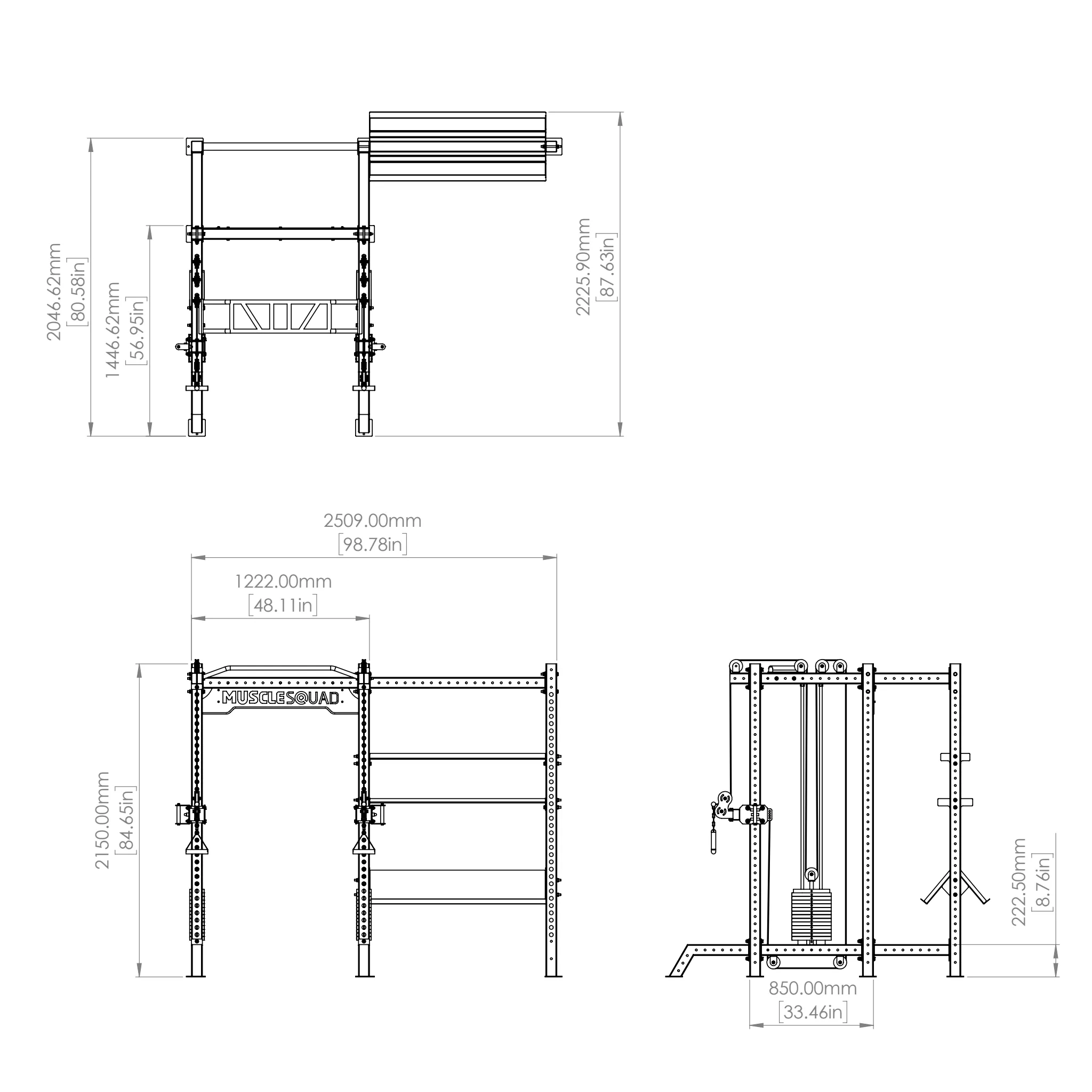 Phase 3 Dual Cable Stack & Full Rack Extension & Storage Extension