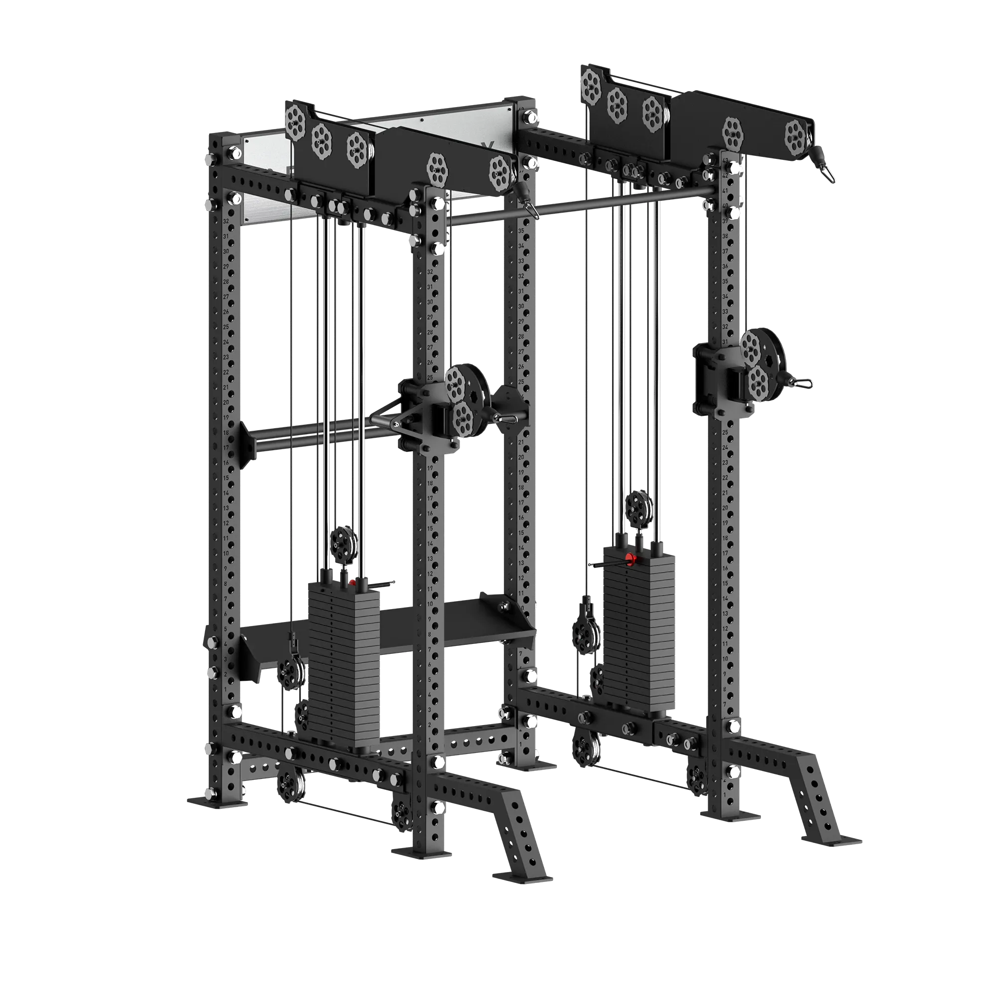 Power Rack with Arsenal Attachment