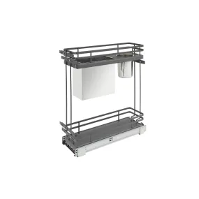 Rev-A-Shelf / 5322KB-BCSC-6-FOG / Two-Tier Knife Block Pullout Organizers w/ Soft-Close