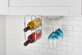 Rev-A-Shelf Double Bottle Rack Chrome 3250CR