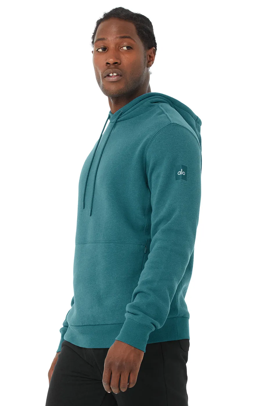 Runyon Hoodie - Mineral Blue