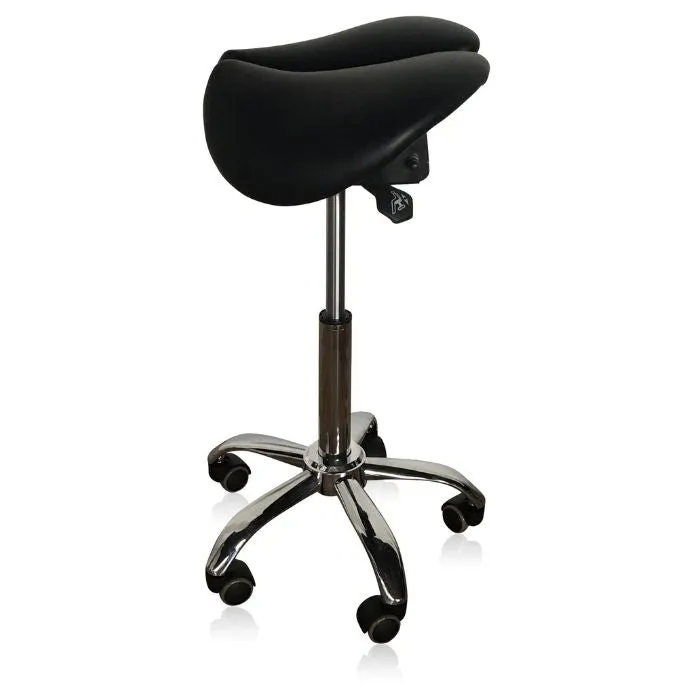 Saddle Style Split Seat Ergonomic Saddle Chair or Stool