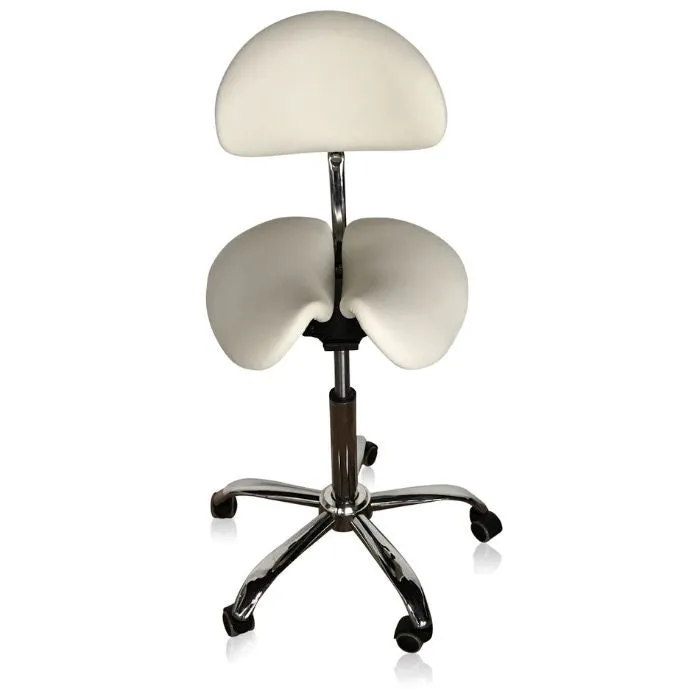 Saddle Style Split Seat Ergonomic Saddle Chair or Stool