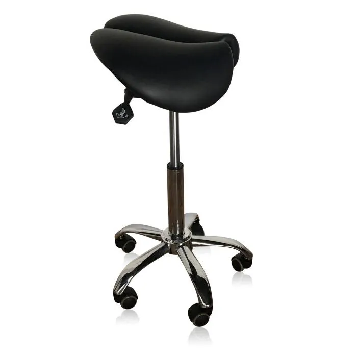 Saddle Style Split Seat Ergonomic Saddle Chair or Stool