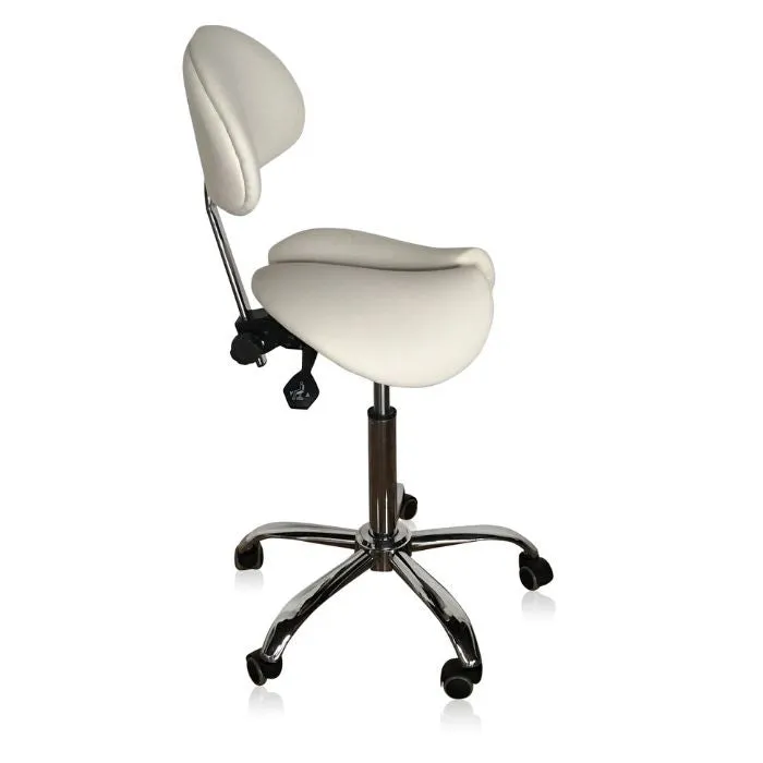 Saddle Style Split Seat Ergonomic Saddle Chair or Stool