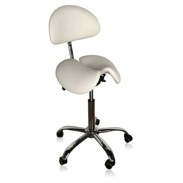 Saddle Style Split Seat Ergonomic Saddle Chair or Stool