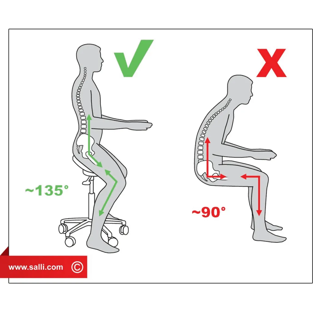 Salli ErgoRest Twin Sonography Chair for Better Posture