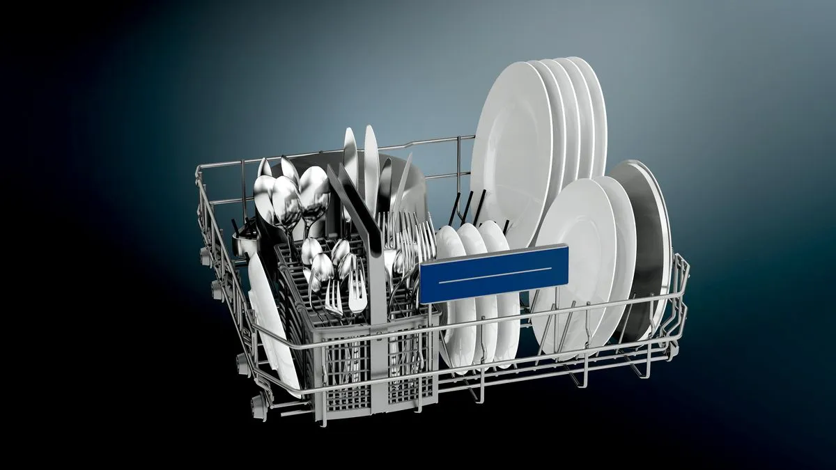 Siemens SN256I01GI 12 Place Settings Dishwasher (Silver Inox)