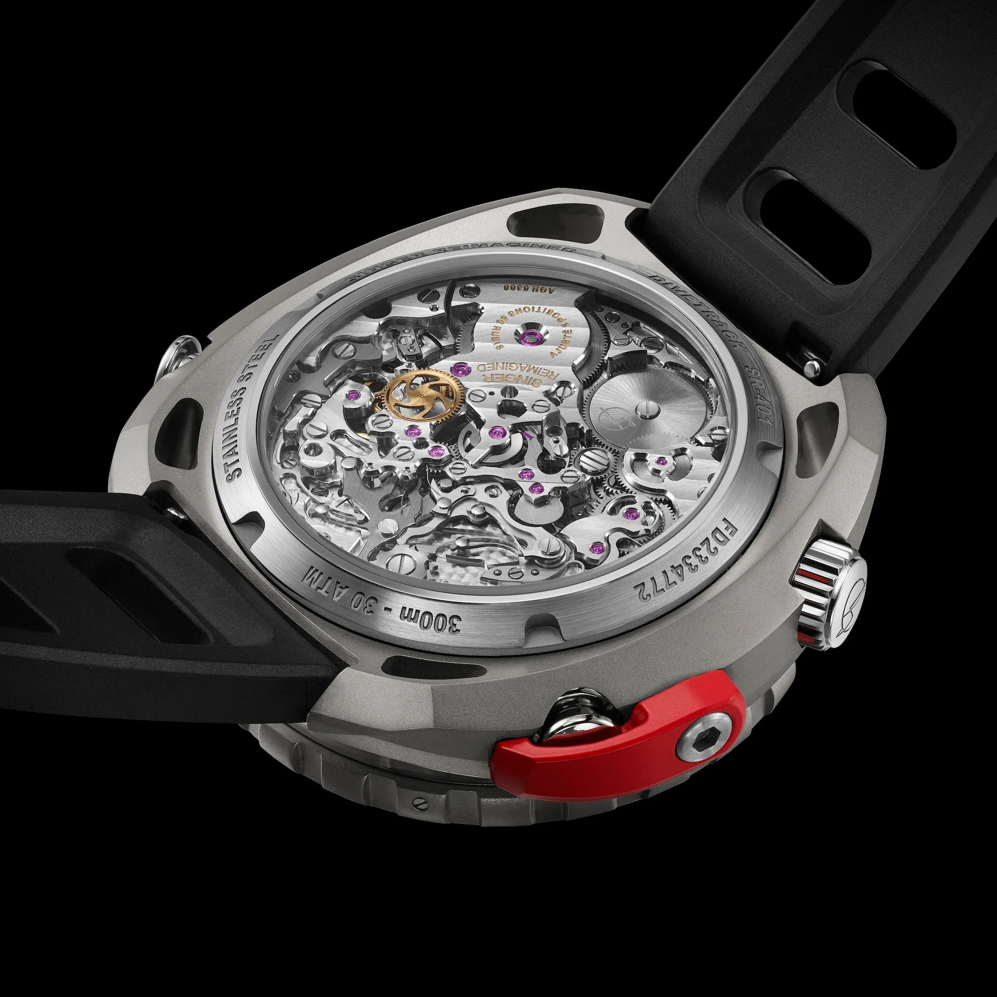 Singer Reimagined Divetrack 24-Hour Chronograph SR401