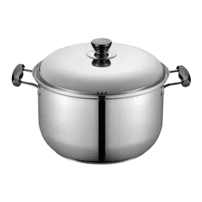 Stainless Steel IH Stock Pot 28cm (PN177995)