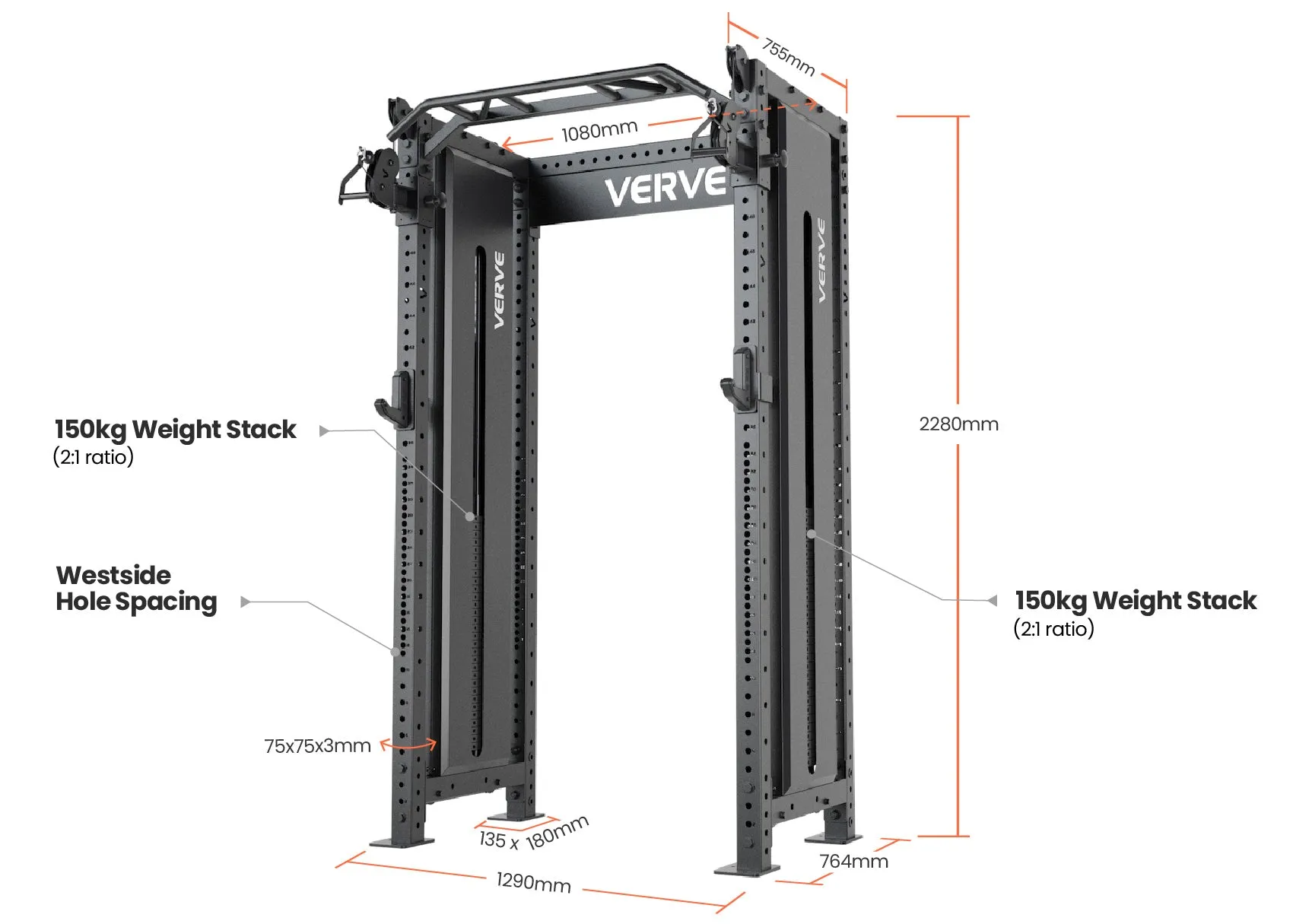 Tori Functional Trainer Rack | Pre-Order ETA Late November