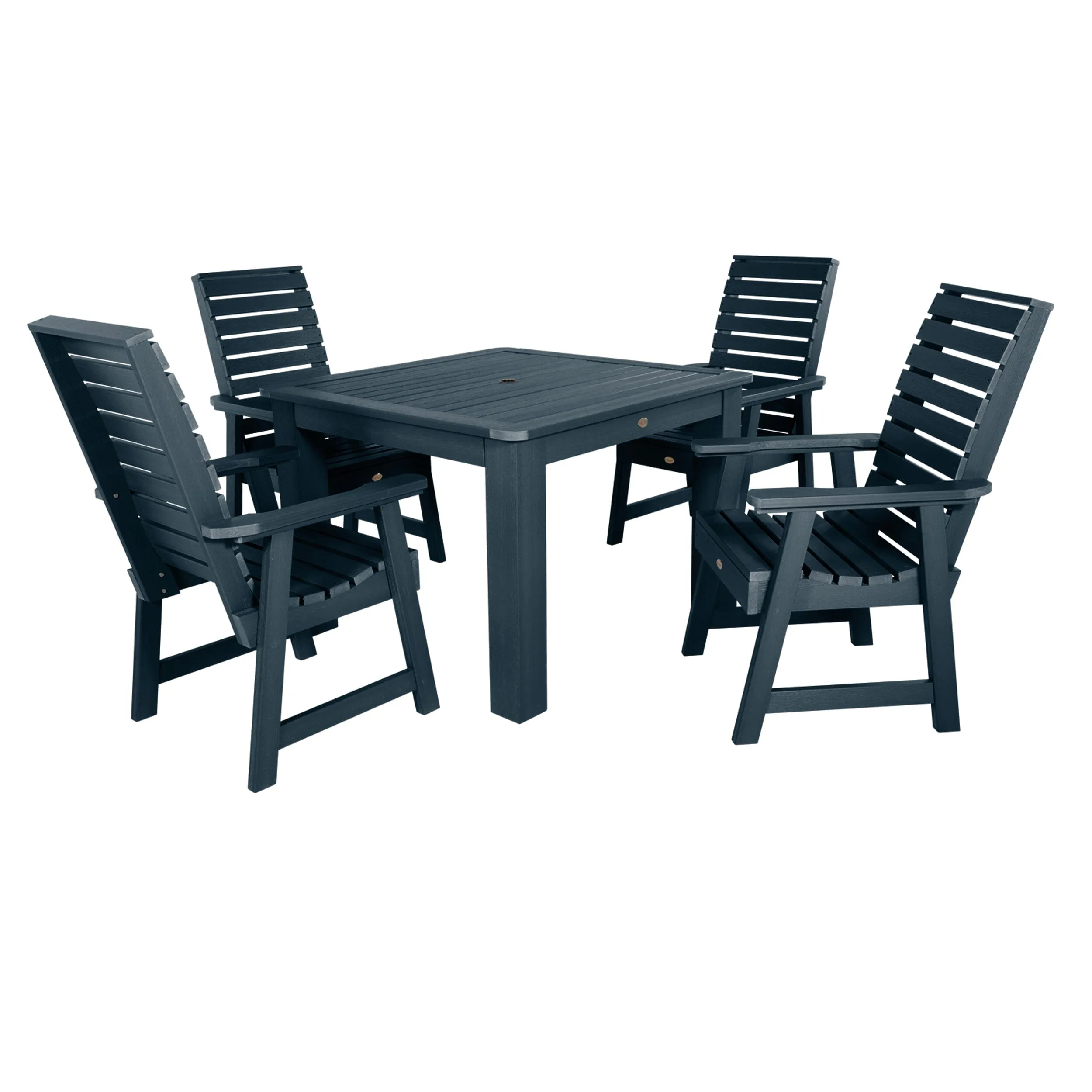 Weatherly 5pc Square Dining Set 42in x 42in - Dining Height