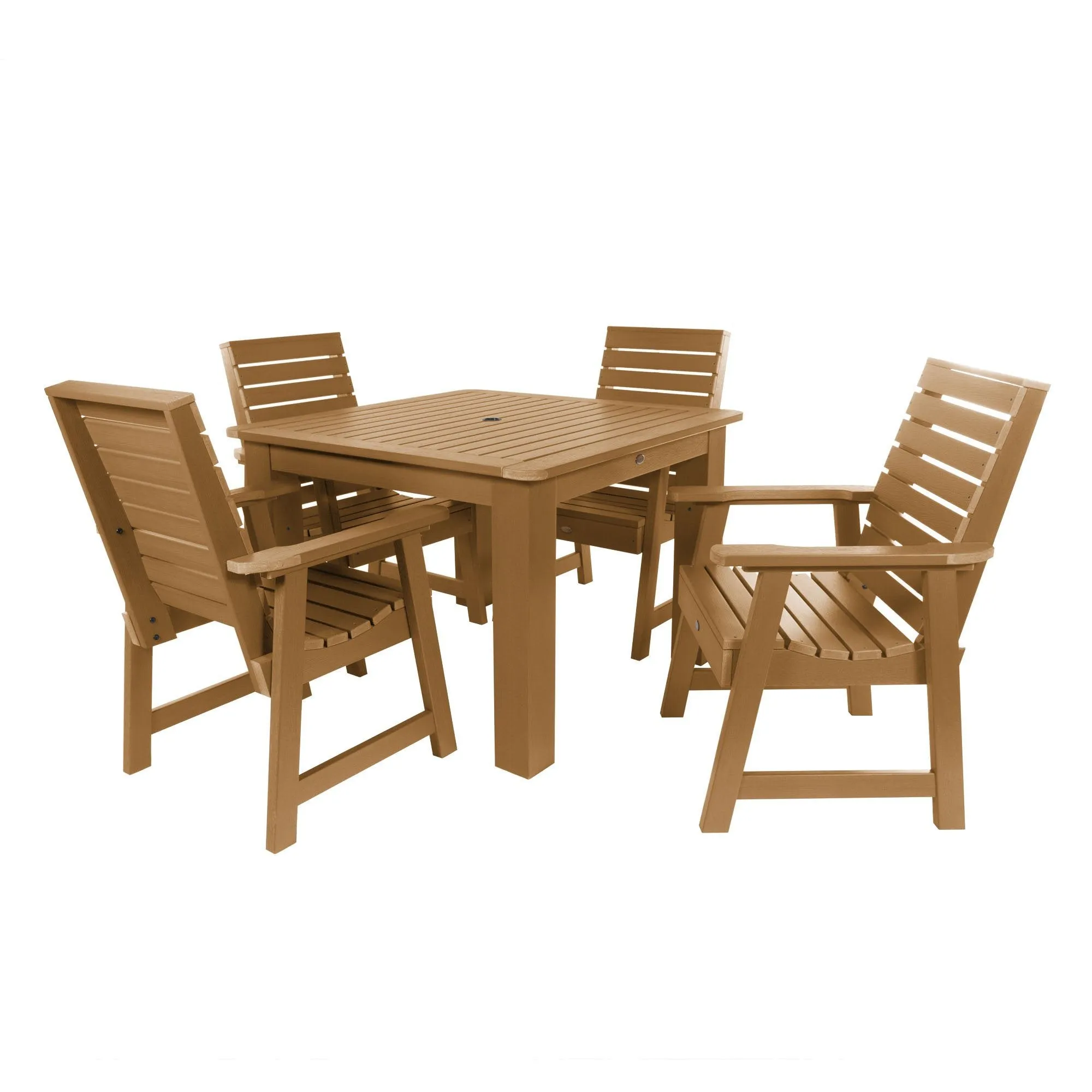 Weatherly 5pc Square Dining Set 42in x 42in - Dining Height