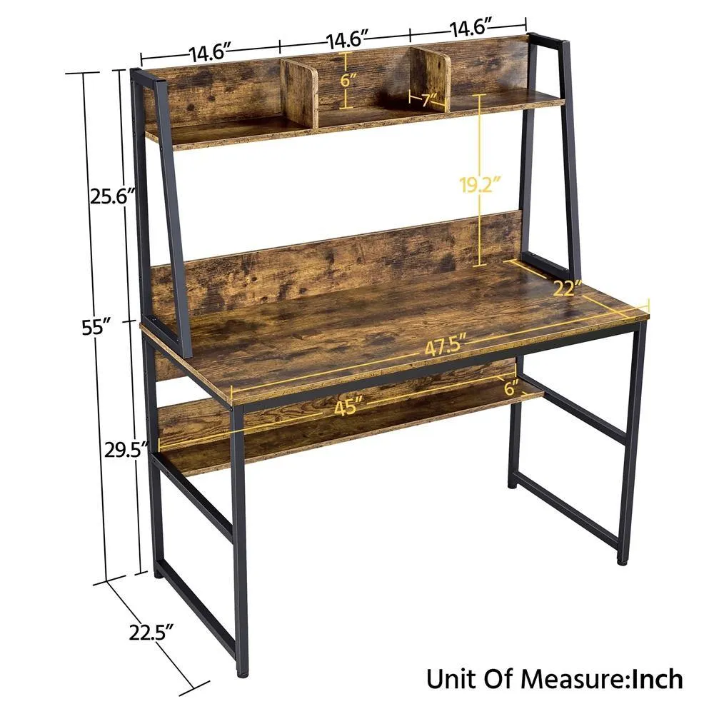 Yaheetech 47 Inch Home Office Desk